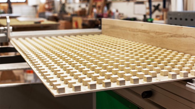 Produktion der THOKIE Wohnraumkabinen